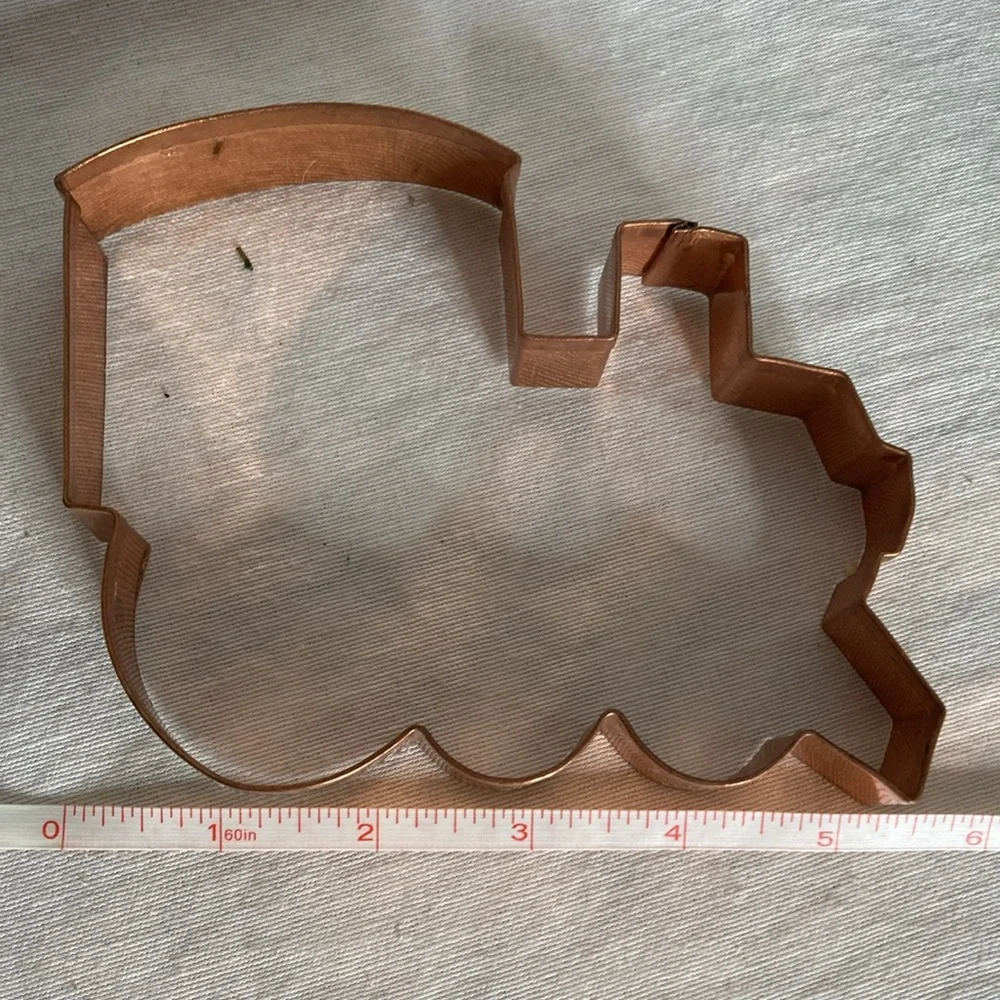 Williams Sonoma Copper Train Cookie Cutter